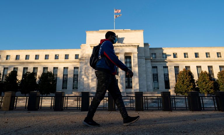 Fed officials see economy ‘far from’ where it needs to be, meaning easy policy won’t change soon, minutes show