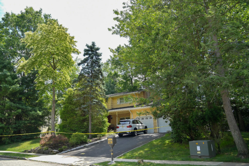 NORTH BRUNSWICK, NEW JERSEY - JULY 20: A view of the home of U.S. District Judge Esther Salas. on July 20, 2020 in North Brunswick, New Jersey. Salas' son, Daniel Anderl, was shot and killed and her husband, defense attorney Mark Anderl, was injured when a man dressed as a delivery person came to their front door and opened fire. Salas was not injured. US marshals and the FBI are investigating. (Photo by Michael Loccisano/Getty Images)