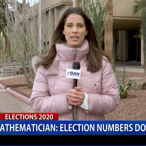 OAN Report Features Baseless Assertion of Election Fraud by Algorithm