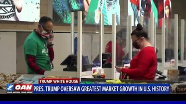 Report: President Trump oversaw greatest market growth in U.S. history