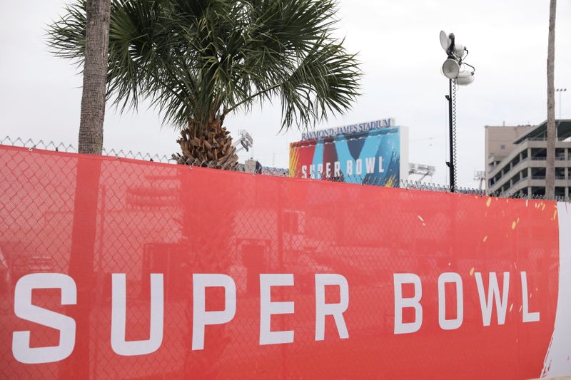 Preview for Super Bowl LV in Tampa, Florida