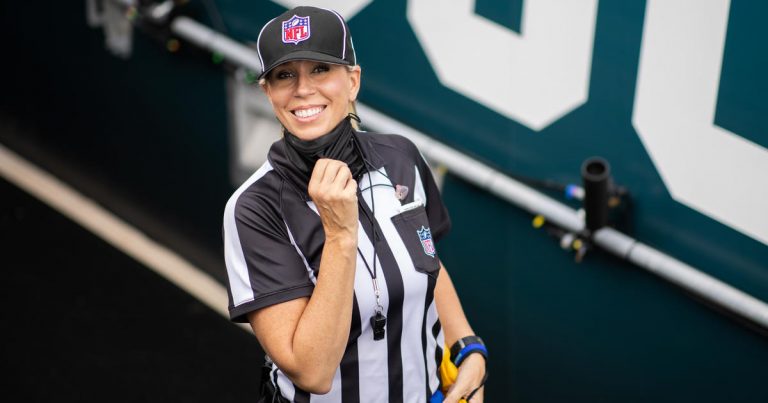 Sarah Thomas becomes the first woman to officiate a Super Bowl