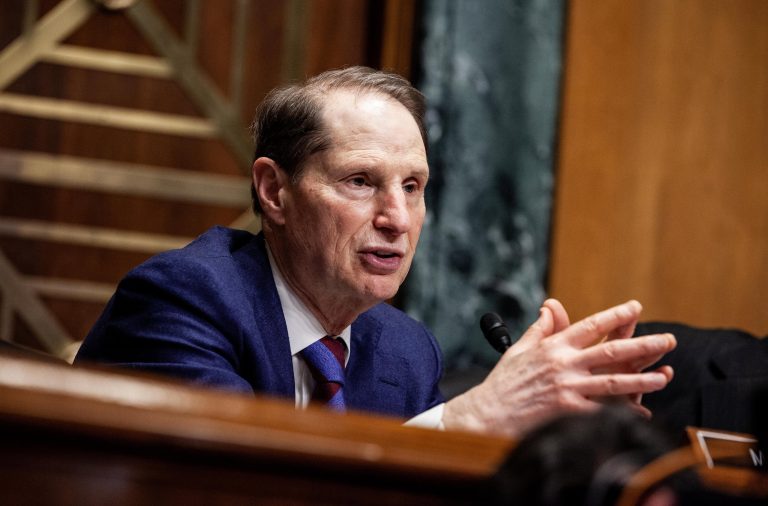 The Senate Finance Committee is gearing up to take on billionaires and dark money groups, Wyden says