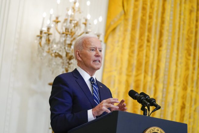 Biden says North Korea top foreign policy issue, casts doubt on U.S. troop withdrawal from Afghanistan