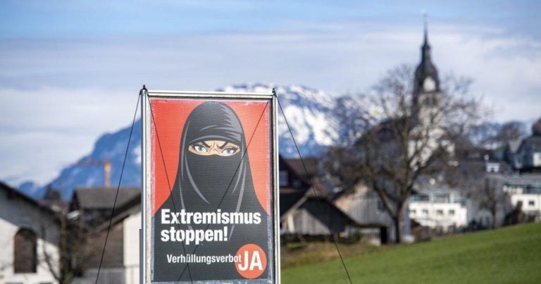Swiss voters back proposal to ban face coverings in public