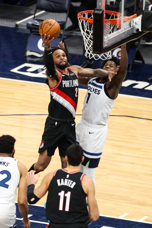 NBA: Portland Trail Blazers at Minnesota Timberwolves