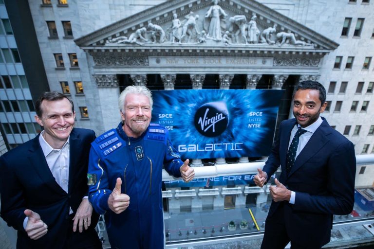 Virgin Galactic drops 10% after chairman Chamath Palihapitiya dumps his $213 million personal stake
