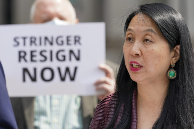 Dem. NYC mayoral candidate stringer accused of sexual abuse