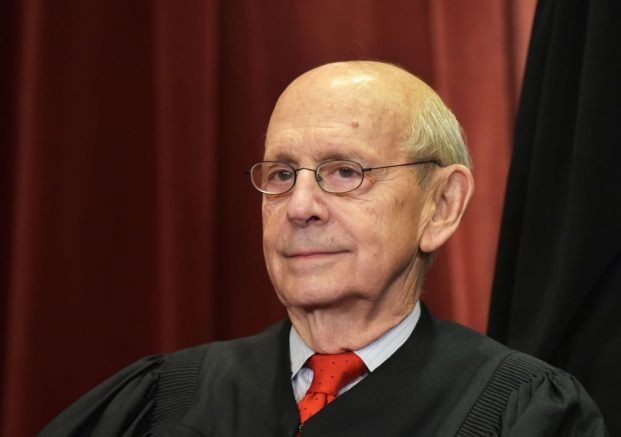 Associate Justice Stephen Breyer poses for the official group photo at the US Supreme Court in Washington, DC on November 30, 2018. (Photo by MANDEL NGAN / AFP) (Photo credit should read MANDEL NGAN/AFP via Getty Images)