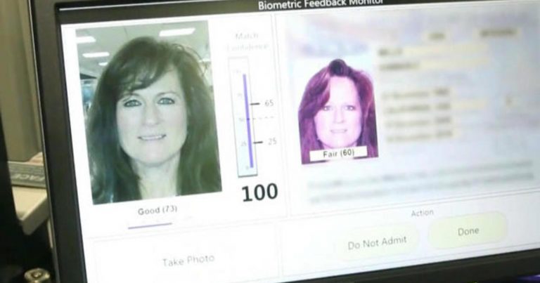 Facial recognition technology arrives at the airport