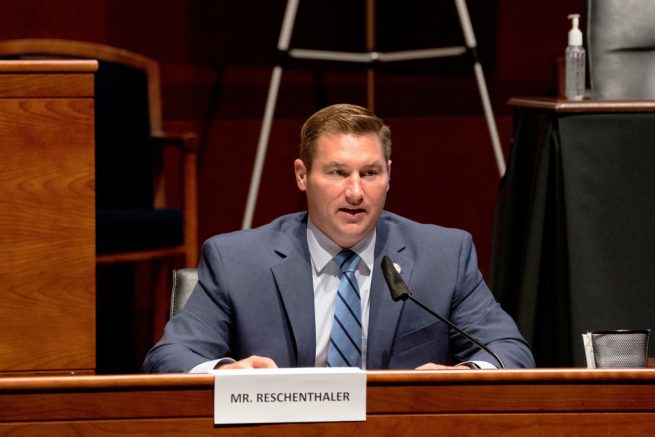 WASHINGTON, DC - JUNE 24: U.S. Rep. Guy Reschenthaler (R-PA) attends a hearing of the House Judiciary Committee on at the Capitol Building June 24, 2020 in Washington, DC. Democrats are highlighting what they say is the improper politicization of Attorney General Bill Barr’s Justice Department. (Photo by Anna Moneymaker-Pool/Getty Images)