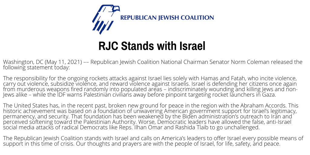 (Official RJC statement)