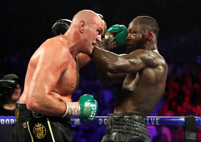 FILE PHOTO: Deontay Wilder v Tyson Fury - WBC Heavyweight Title