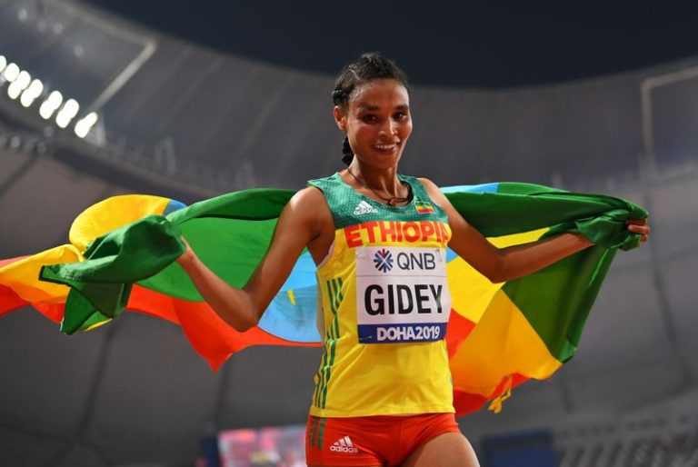 Athletics-Gidey breaks two-day-old 10,000m world record