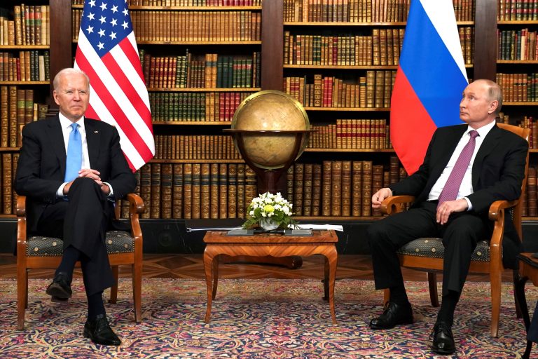 Biden and Putin begin high-stakes diplomacy at Geneva summit