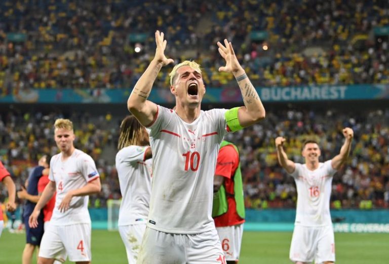 Soccer-Swiss beat France on penalties to reach Euro 2020 last eight