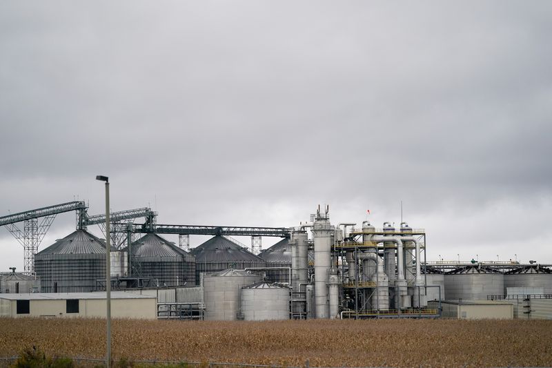 FILE PHOTO: POET Biorefining plant in Cloverdale