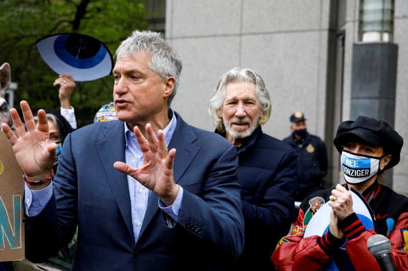 FILE PHOTO: Attorney Steven Donziger arrives at the Manhattan Federal Courthouse in New York