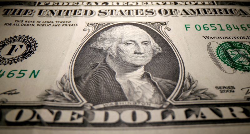 FILE PHOTO: A U.S. dollar banknote is seen in this illustration taken May 26, 2020.