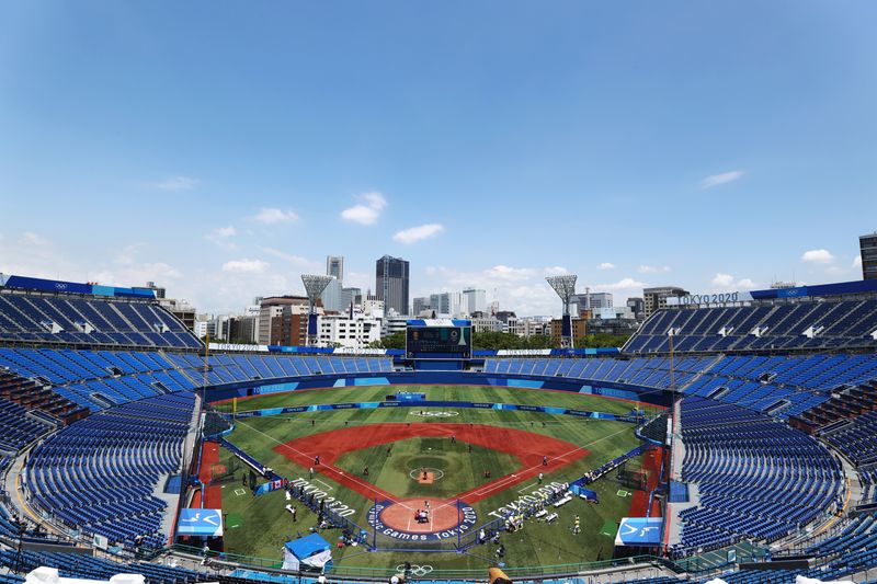 Softball - Women - Opening Round - Australia v Canada