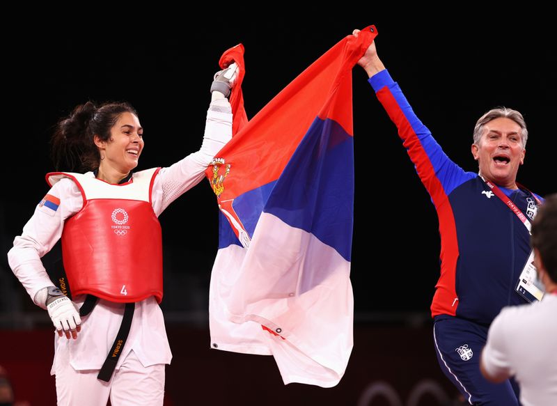 Taekwondo - Women's Heavyweight +67kg - Gold medal match