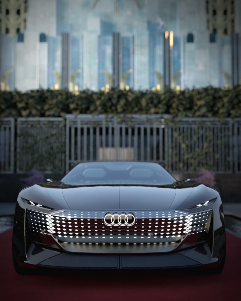 Audi unveils the Skysphere: A futuristic, sinister-looking EV roadster concept car in new direction for automaker