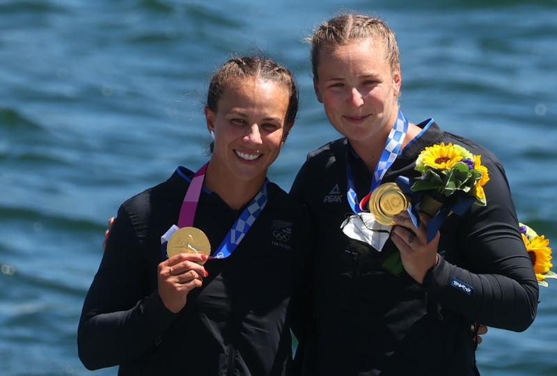 Canoe Sprint - Women's K2 500m - Medal Ceremony