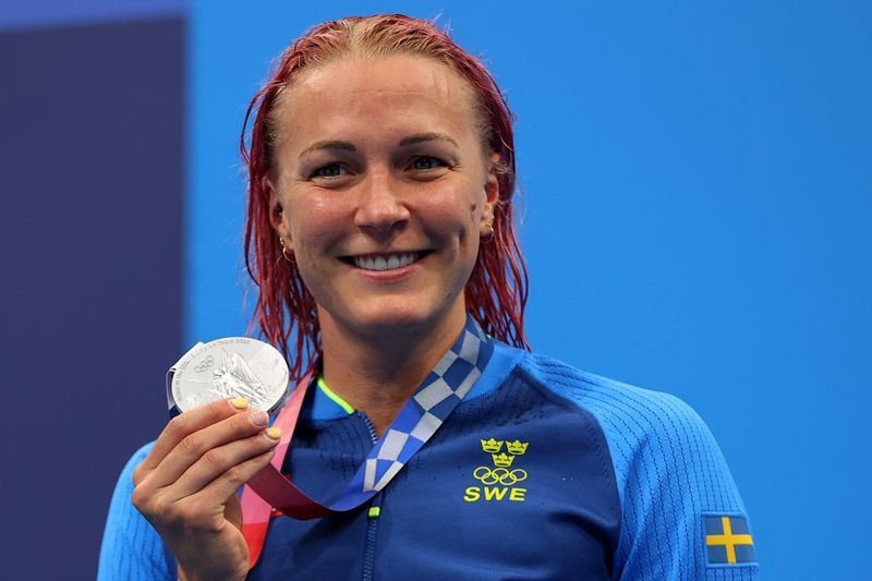 Swimming - Women's 50m Freestyle - Medal Ceremony