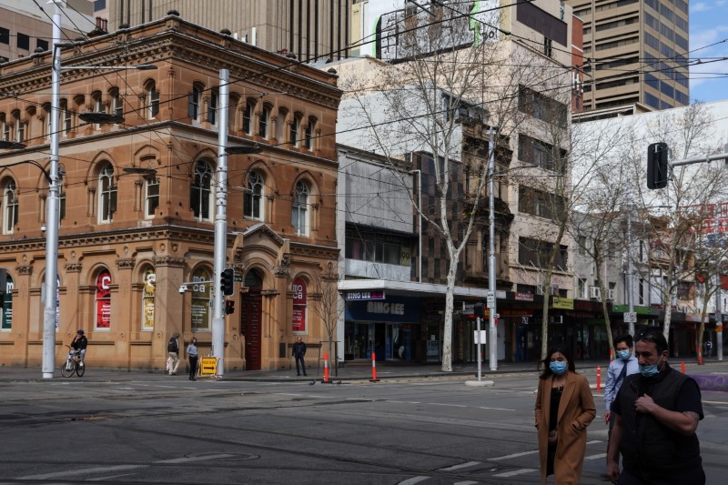 A COVID-19 lockdown remains in place as outbreak of cases affects Sydney