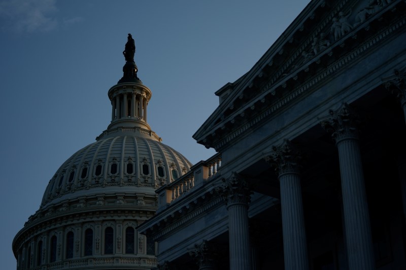 The U.S. Capitol building in Washington