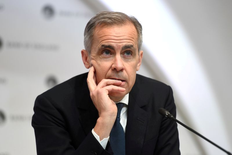 FILE PHOTO: Bank of England (BOE) Governor Mark Carney attends a news conference in London