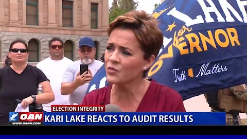 Kari Lake reacts to audit results