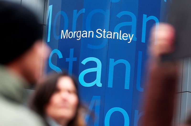 FILE PHOTO: The headquarters of Morgan Stanley is seen in New York