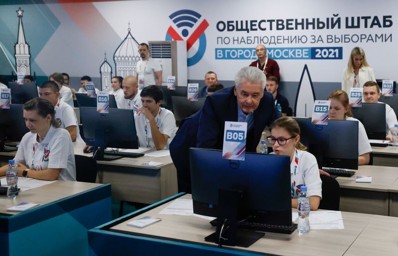 Second day of a three-day long vote in parliamentary elections in Moscow