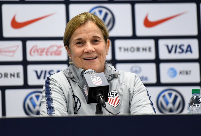 FILE PHOTO: Soccer: US Women's National Soccer Team Coach Jill Ellis Press Conference
