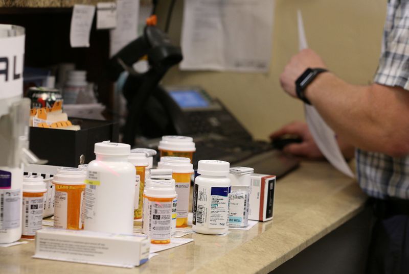 Prescriptions are filled at the Rock Canyon pharmacy in Provo, Utah