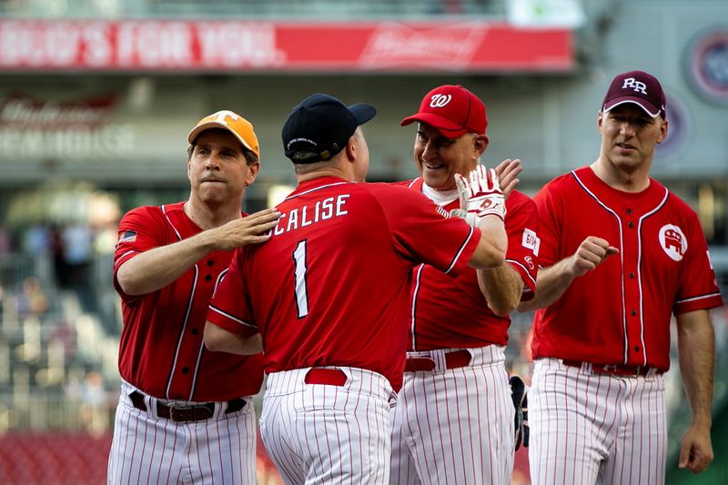 FILE PHOTO: The annual Congressional Baseball game at Nationals Park