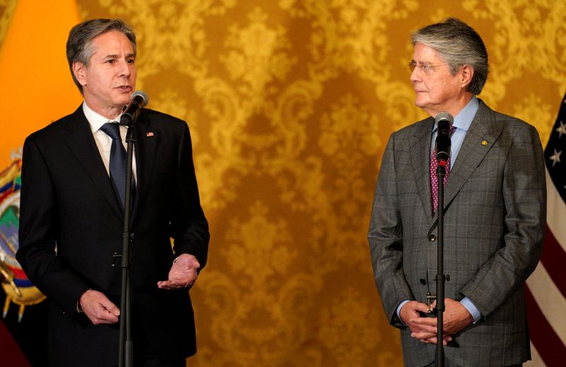 U.S. Secretary of State Blinken visits Ecuador