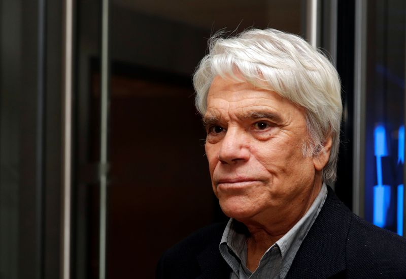 FILE PHOTO: French businessman Bernard Tapie arrives to attend the inauguration of the Altice Campus in Paris in Paris