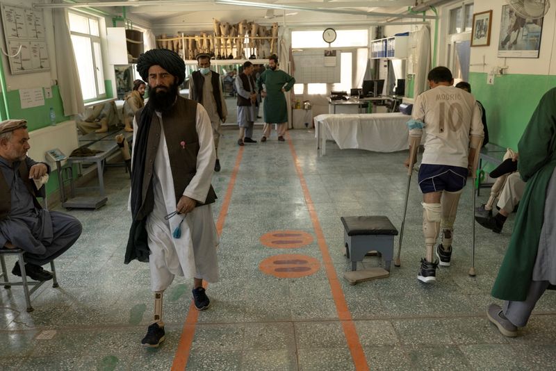 After fighting each other for years, Taliban and former government soldiers now rehab together in Kabul