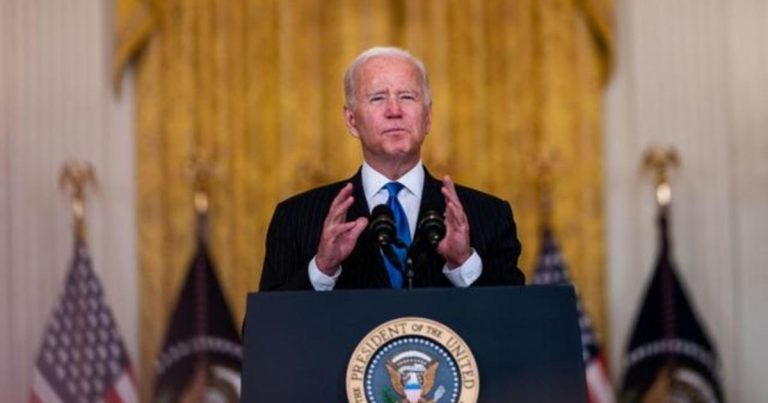 President Joe Biden addresses supply chain issues ahead of holiday season