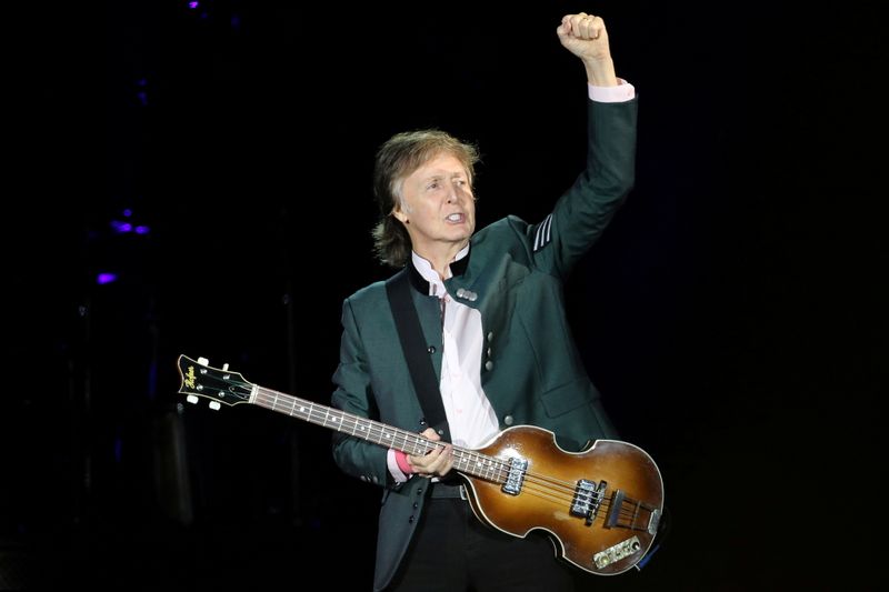 FILE PHOTO: Paul McCartney performs during the 