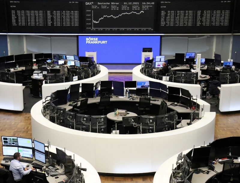 German share price index DAX graph is pictured at the stock exchange in Frankfurt