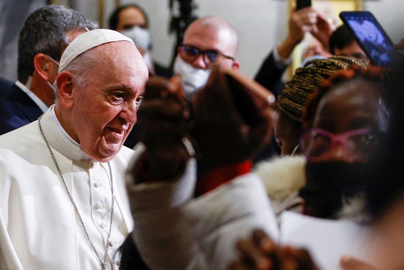 FILE PHOTO: Pope Francis visits Cyprus