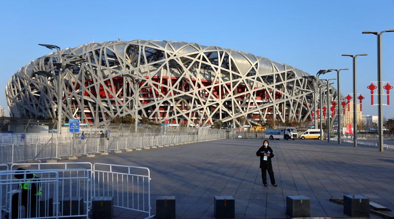 FILE PHOTO: Preparation for Beijing 2022 Winter Olympics