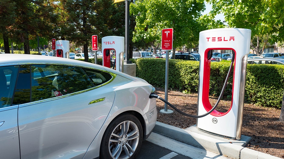 Charging Tesla