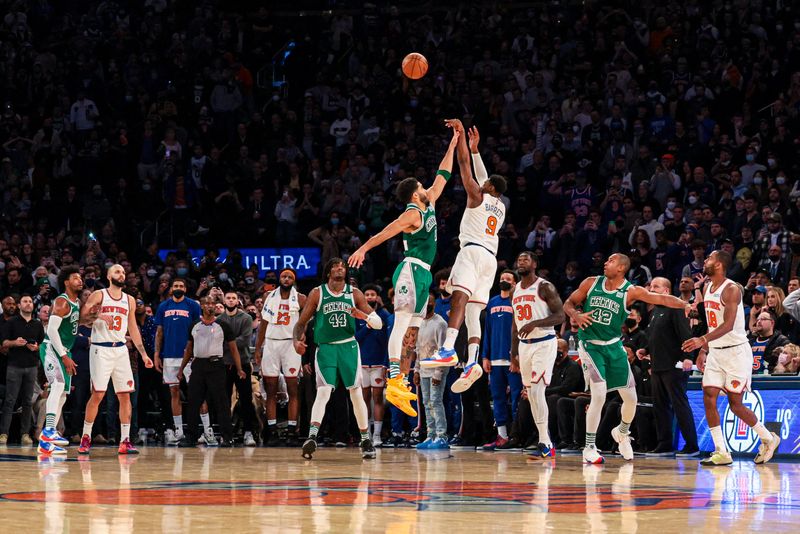 NBA: Boston Celtics at New York Knicks