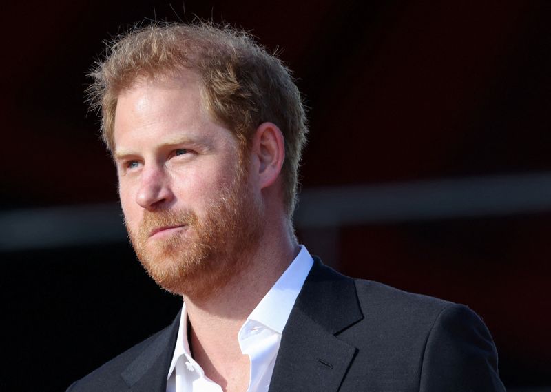 FILE PHOTO: Britain's Prince Harry attends the 2021 Global Citizen Live concert at Central Park in New York