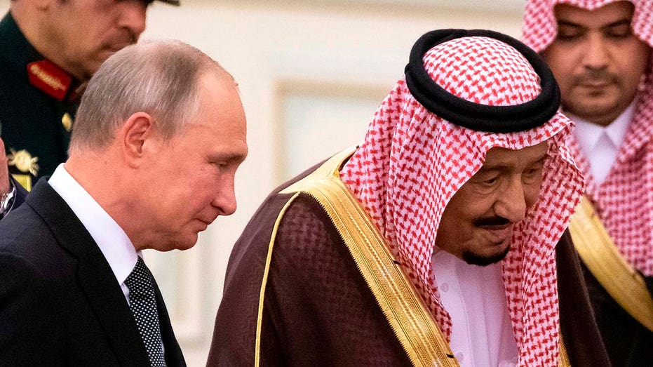 Putin Saudi Arabia's King Salman