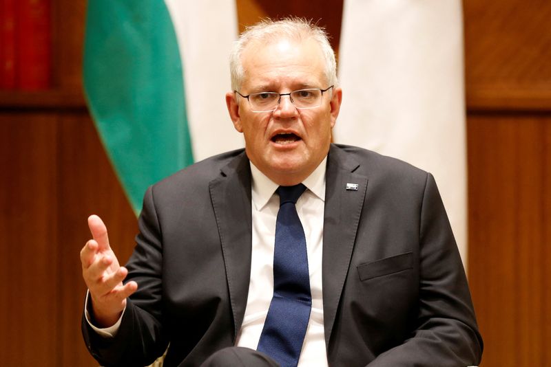 Australian Prime Minister Scott Morrison meets with Quad foreign ministers, in Melbourne